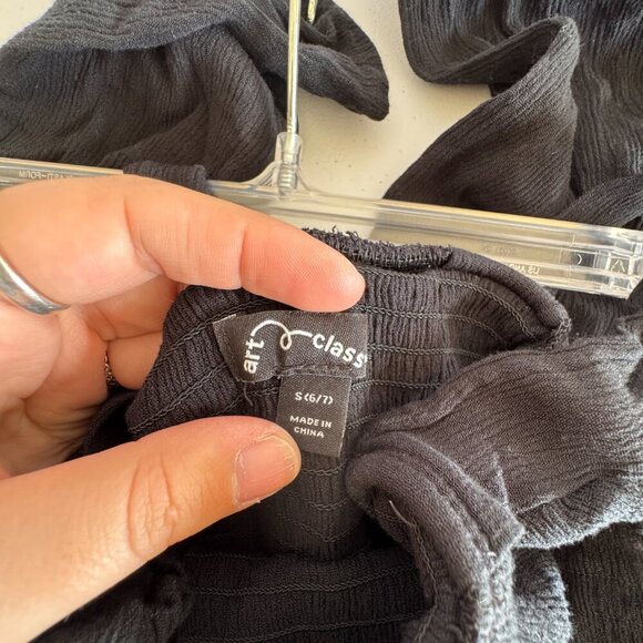 art class Girls Black Sleeveless Jumpsuit Size S (6/7) - Picture 3 of 3